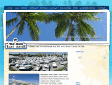 Tablet Screenshot of palmbeachyacht.com